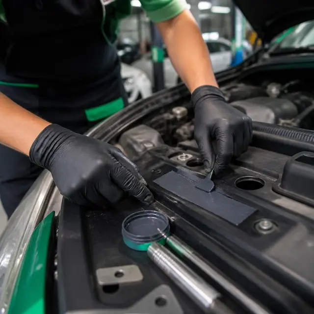 Toma de impronta de chasis y motor en Bogotá por Improntas Express - material homologado y técnico certificado